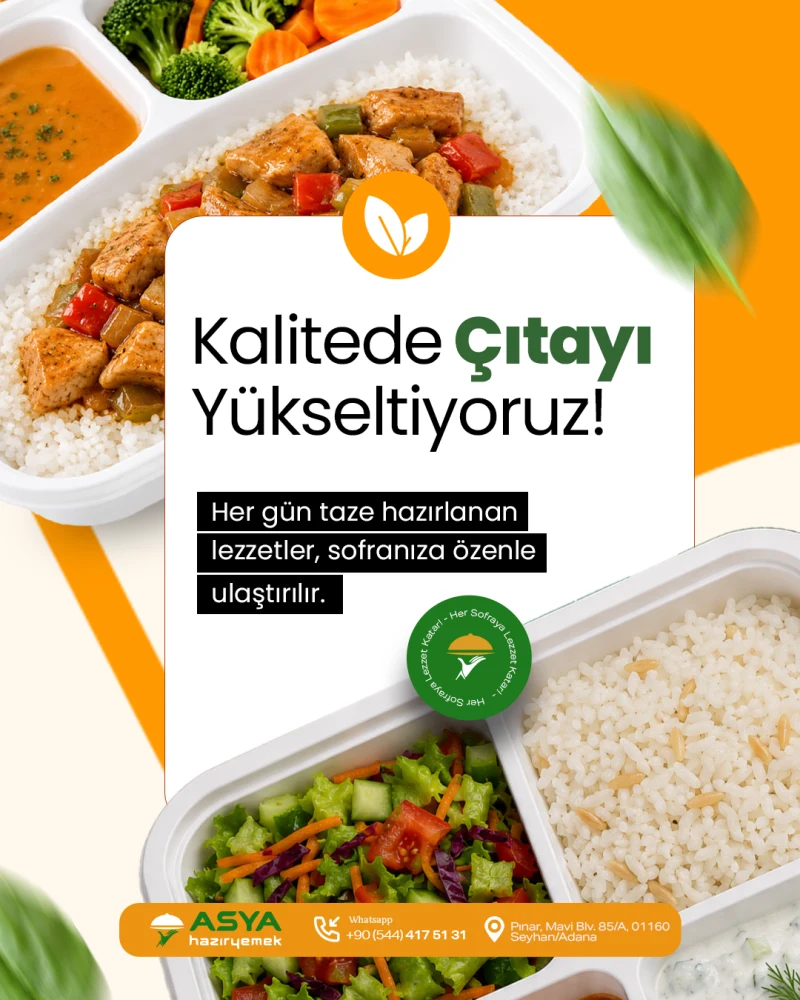 Fabrika & Şantiye Yemek Listesi
